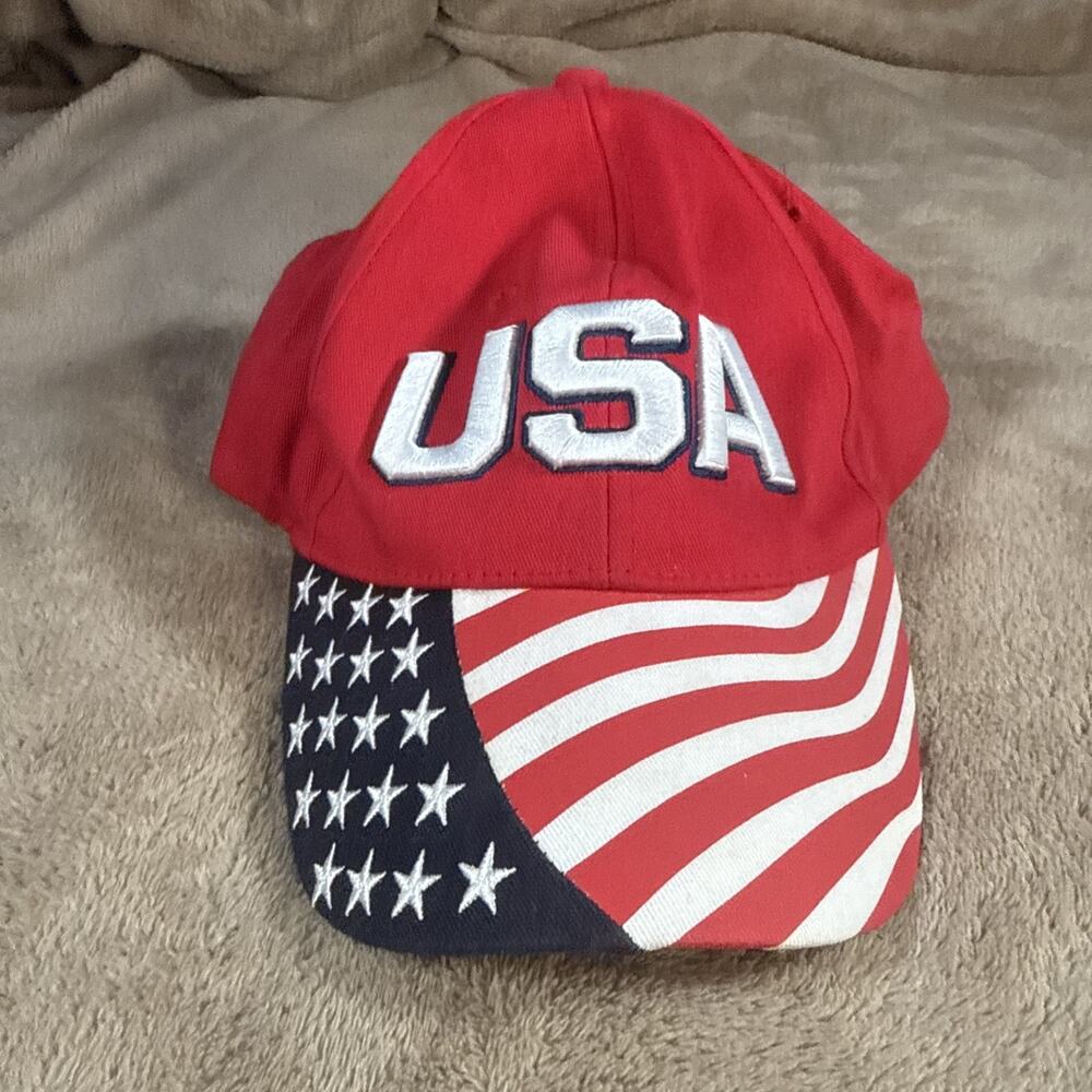 USA ball cap adjustable one size fits all